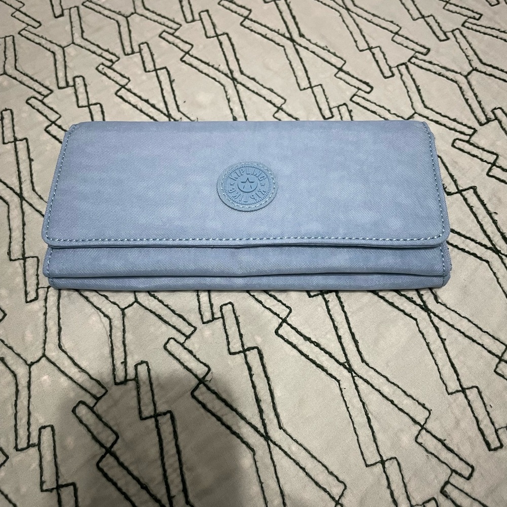 Kipling Women’s Long Wallet - Light Blue